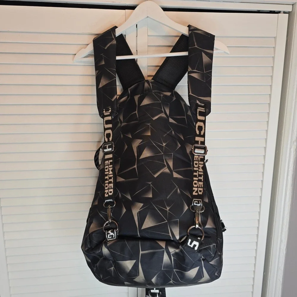 Air‎ Gummy Urban Travel Bag Black Prism Utility Backpack Duffel Techwear 3- Way